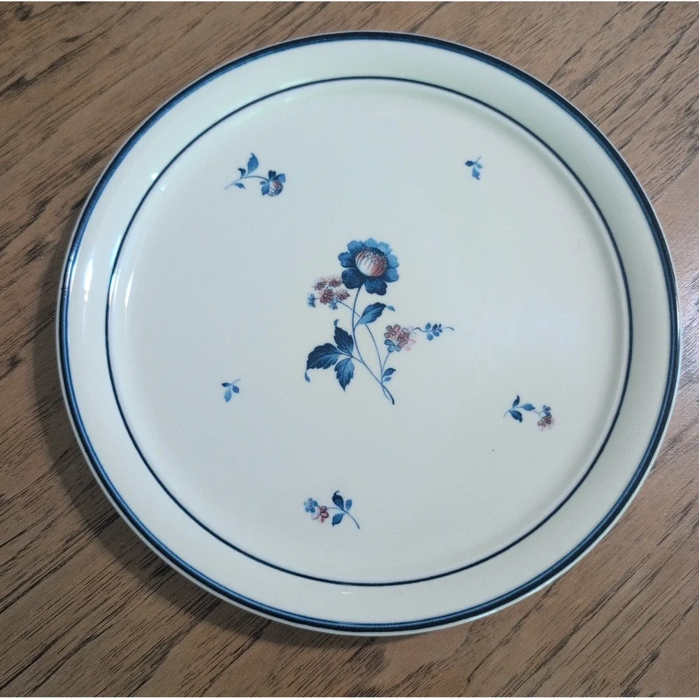 Noritake Keltcraft Blue Chintz #9104 Dinner Plates Ireland 10.5